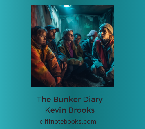 The Bunker Diary Kevin Brooks Cliff Note Books