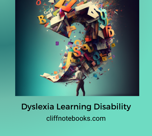 dyslexia learning disability cliff note books