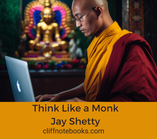 Think Like a Monk Jay Shetty Cliff Note Books