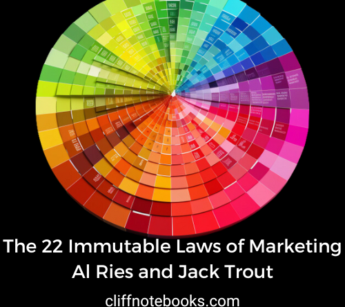 the 22 immutable laws of marketing Al Ries and Jack Trout cliff note books