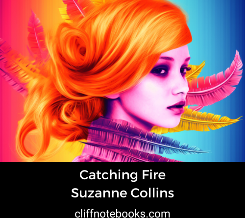 catching fire suzane collins cliff note books