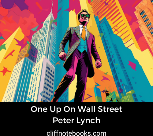one up on wall street peter lynch cliff note books