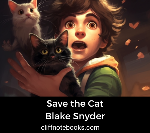 save the cat Blake Snyder cliff note books