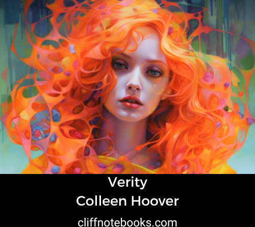 verity colleen hoover cliff note books