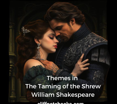 Themes in the Taming of the Shrew William Shakespeare cliff note books