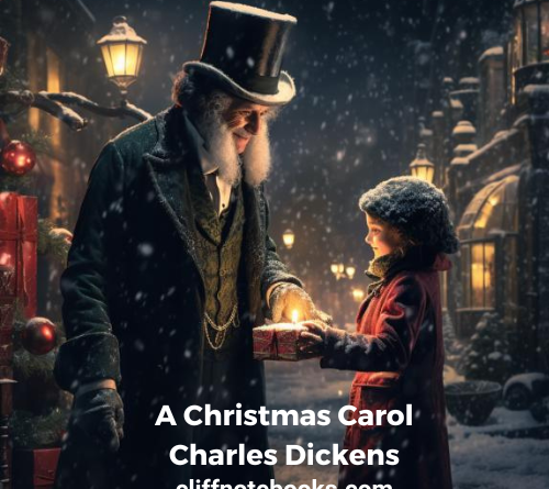 A Christmas Carol Charles Dickens Cliff Note Books